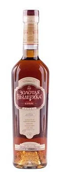 Коньяк четырехлетний Золотая Выдержка 1000 мл