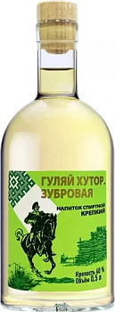 Настойка   Гуляй Хутор   Зубровая  500 мл  40%