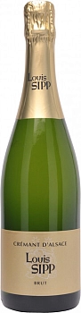 Игристое вино Louis Sipp Cremant d'Alsace Brut   2020  750 мл