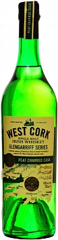 Виски West Cork Glengarriff Series Peat Charred Cask Single Malt Irish Whiskey 43% 700 мл