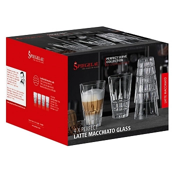 Стакан Spiegelau Perfect Latte Macchiato/Highball Glass Set/4 Шпигелау Идеальный Бар Перфект Латте Макиато набор из 4-х  300 мл  арт  4500194