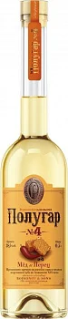 Водка Polugar №4  Honey  Allspice  500 мл