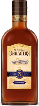 Коньяк  Великая Династия  трехлетний 250 мл