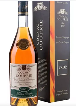 Коньяк  Couprie Grande Champagne VSOP  700 мл