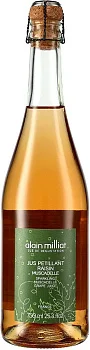 Сок Alain Milliat, Jus Petillant de Raisin Muscadelle   Ален Мийя, Игристый сок из винограда Мюскадель  750  мл