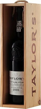 Портвейн Taylor's Vintage Port wooden box   2000  750 мл
