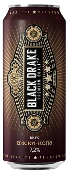 Напиток Блэк Дрейк Виски-Кола 500 мл