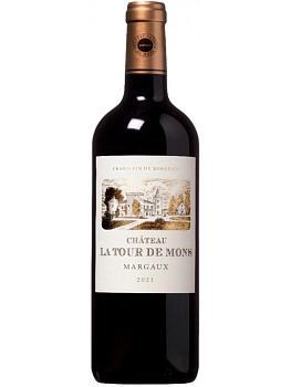 Вино Chateau La Tour de Mons Margaux AOC  2021  750 мл