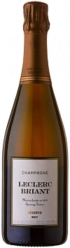 Шампанское Leclerc Briant Brut Reserve Champagne AOC Леклер Брийе Брют Резерв 2016 375 мл