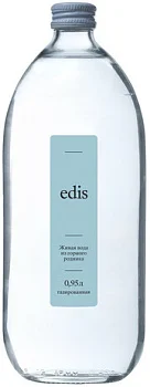 Вода газированная  Эдис  стекло 950 мл