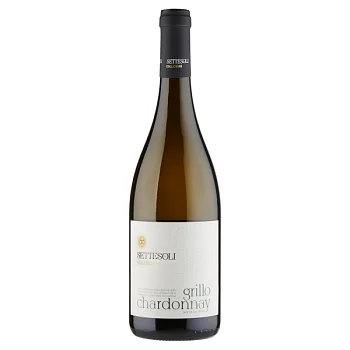 Вино Settesoli Collezione Grillo Chardonnay Sicilia DOC  Сеттесоли Коллекционе Грилло-Шардоне  белое сухое 750 мл