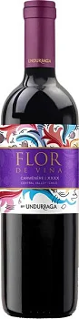 Вино Undurraga  Flor de Vina  Carmenere  Ундуррага  Флор де Винья  Карменер 2020   750 мл  13 %