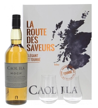 Набор Caol Ila Moch gift box with 2 glasses