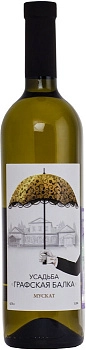 Вино Усадьба Графская Балка Мускат  2018 750 мл