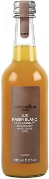 Сок  Alain Milliat Jus de Raisin Blanc Chardonnay   Ален Мия   из белого винограда  Шардоне 330 мл