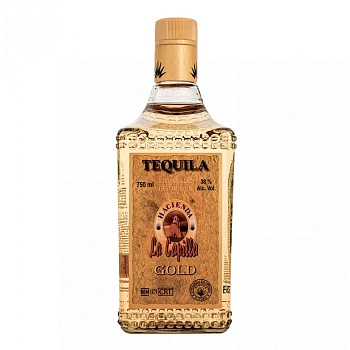 Текила Hacienda La Capilla Gold  750 мл