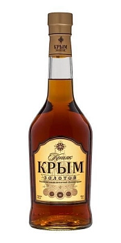 Коньяк Золотой  Крым  5 лет 500 мл