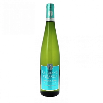 Вино Riesling Le Grand Frisson IGP Pays d'Oc white semi-dry  Рислинг Ле Гран Фриссон ИГП Пэи Д'Ок  белое полусухое  2020 750 мл