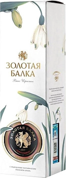 Игристое вино Золотая Балка белое  полусладкое  в п/у 750 мл