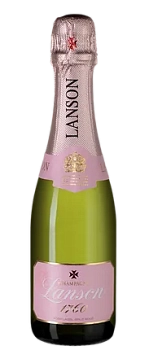 Шампанское  Lanson Le Rose Brut 2017 375 мл 12,5%