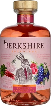 Джин "Berkshire" Rhubarb & Raspberry Gin 500 мл