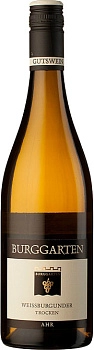 Вино Weingut Burggarten  Weisburgunder trocken  Вайнгут Бурггартен  Вайсбургундер трокен 2020  750 мл 12,5%