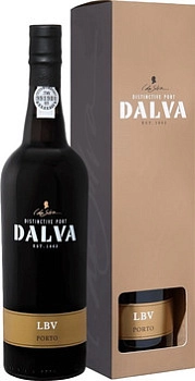 Портвейн  Dalva LBV Porto gift box  2013 750 мл