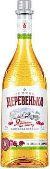 Настойка  Зимняя Деревенька Яблоки на снегу   500 мл