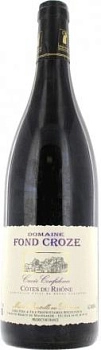 Вино белое  Domaine Fond Croze AOC Cotes du Rhone Confidence Домен Фонд Кроз АОС Кот-дю-Рон Конфиденс 2018 750 мл