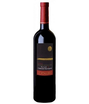 Вино Cataldo Syrah Cabernet Sauvignon Sicilia  2019 750 мл