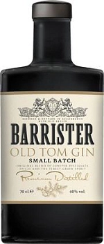 Джин "Barrister" Old Tom Gin  Кошерный  700 мл