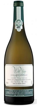 Вино Springfield Estate Wild Yeast Chardonnay Спрингфилд Истейт Уайлд Йист Шардонне 2019 750 мл