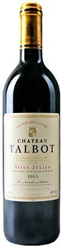 Вино Chateau Talbot Grand Cru Classe Saint-Julien АОС  2013 750 мл