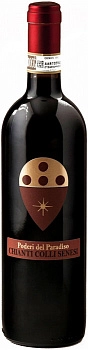 Вино Poderi del Paradiso, Chianti Colli Senesi, Toscana  Подери дель Парадизо, Кьянти Колли Сенези 2021 750 мл