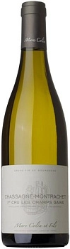 Вино Marc Colin et Fils Chassagne- Montrachet  Les Champs Gains Premier Cru Шассань-Монраше Премье Крю Ле Шам Ген 2016 750 мл