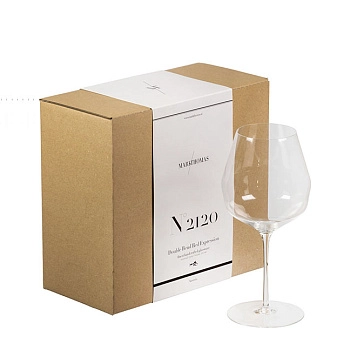 Набор  из 2-х бокалов  для   вина   Markthomas Double Bend Red Expression  МаркТомас, Дабл Бенд Ред Экспрешн    660 мл