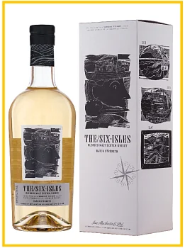 Виски The Six Isles Batch Strength gift box  700 мл