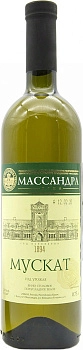 Вино Массандра  Мускат VR белое полусладкое 2019 750 мл