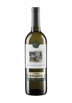 Вино Этюды  Юга  Шардоне-Алиготе 750 мл