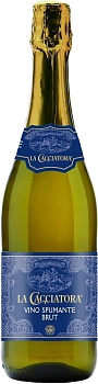 Вино Игристое La Cacciatora  Vino Spumante Brut  750мл