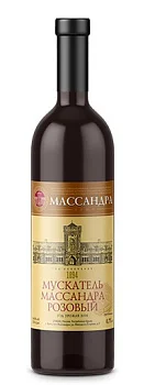 Вино Массандра, Мускатель Розовый,Крым 750 мл