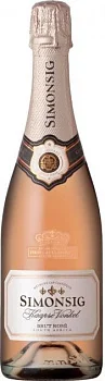 Игристое вино Simonsig Kaapse Vonkel Brut Rose   Каапсе Вонкель Брют Розе 2022 750 мл