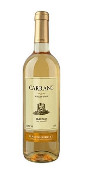 Вино Carranc Blanco Semidulce white semi sweet  750 мл
