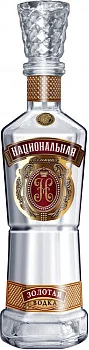Водка особая Национальная Коллекция  Золотая 500 мл