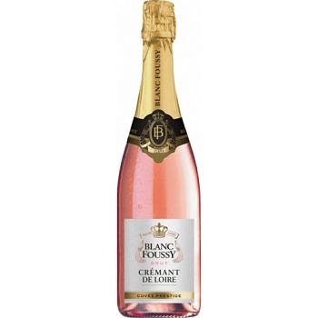 Игристое вино LaCheteau Blanc Foussy Cuvee Prestige Rose Brut Cremant de Loire AOP  2021  750 мл