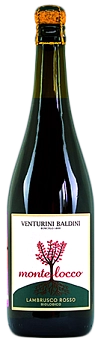 Игристое вино  VENTURINI BALDINI  MONTELOCCO LAMBRUSCO EMILIA IGP    750 мл