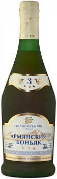 Коньяк  Shahumyan Vin  Armenian 3 Stars 500 мл