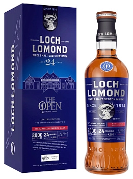 Виски Loch Lomond Limited Edition Open Course Collection 152 Royal Troon 24 Year Old gift box  700 мл