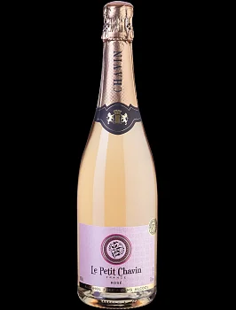 Игристое вино безалкогольное  Le Petit Chavin Blanc Sparkling Rosé   750 мл