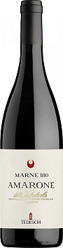 Вино Tedeschi Marne 180 Amarone della Valpolicella DOCG  Тедески Марне 180 Амароне делла Вальполичелла 2019 1500 мл 16,5%